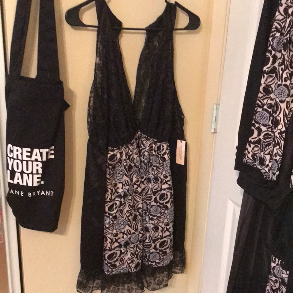 NWT Lane Bryant Designer Babydoll Night Lingerie by Sophie Theallet Size 18/20